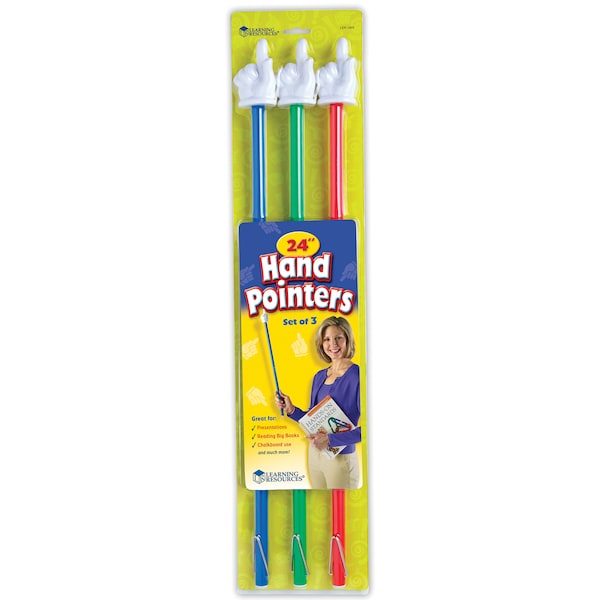 Learning Resources Hand Pointers, 24in, PK3 1960